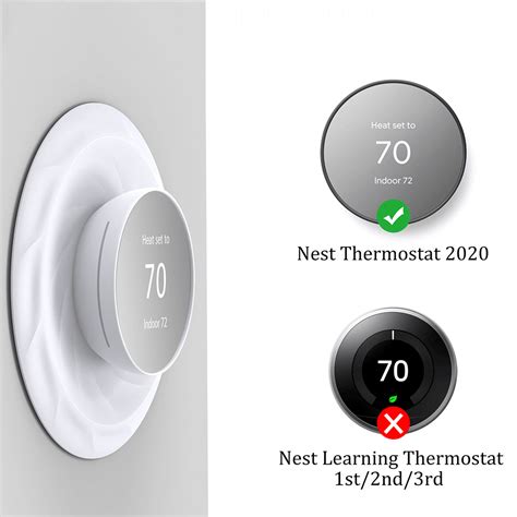 nest thermostat electrical box plate|nest thermostat wall plate replacement.